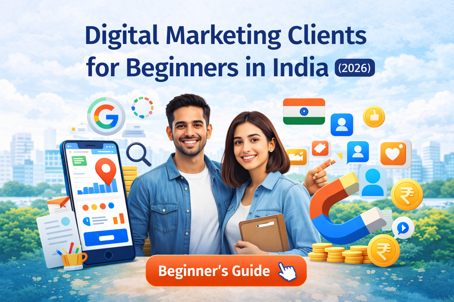 Digital marketing clients for beginners