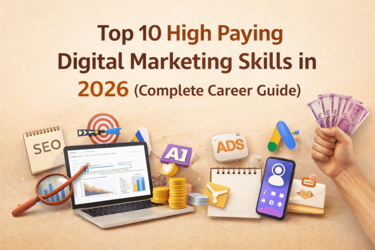 High paying digital marketing skills 2026